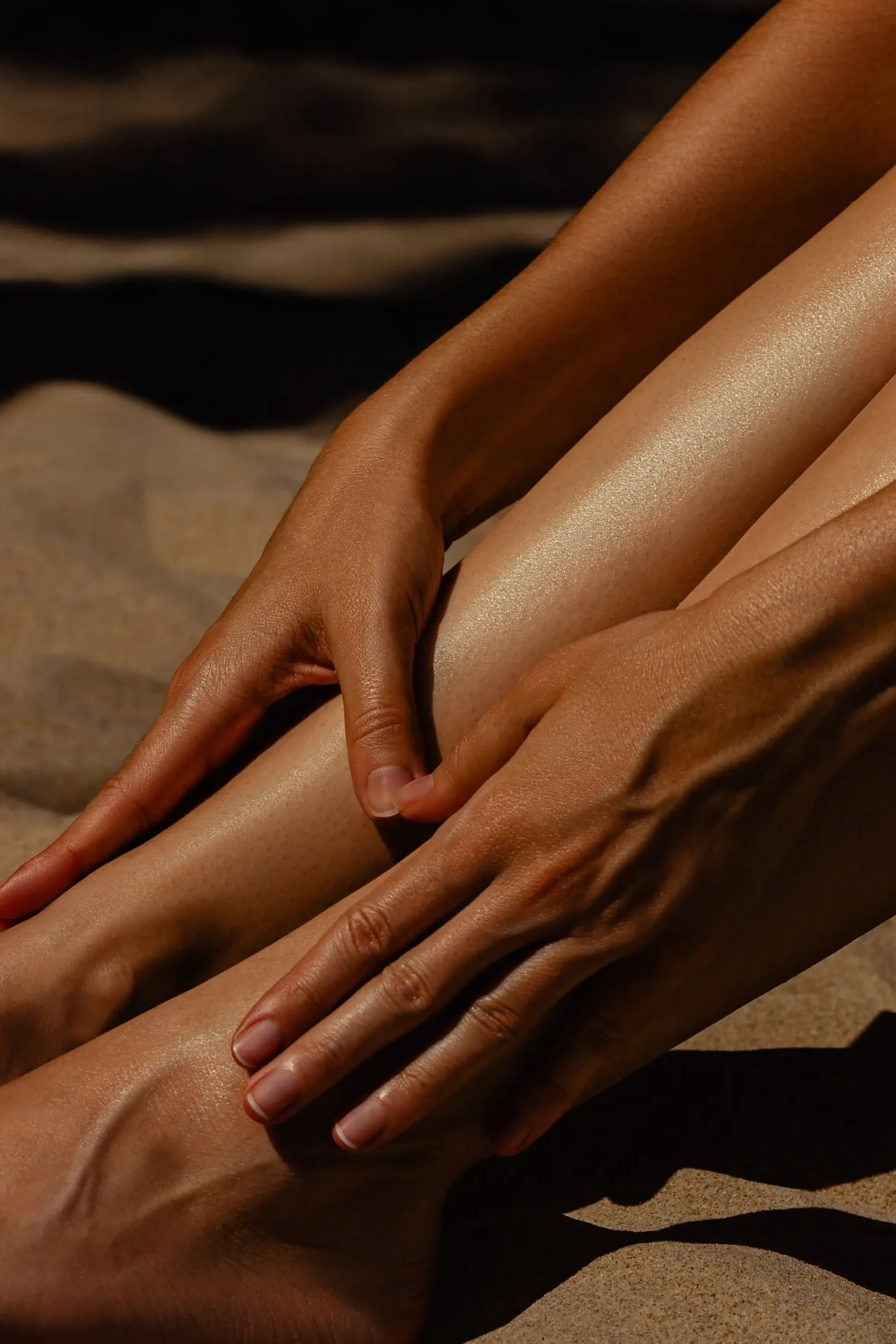 Athena Laser jambes bronzés