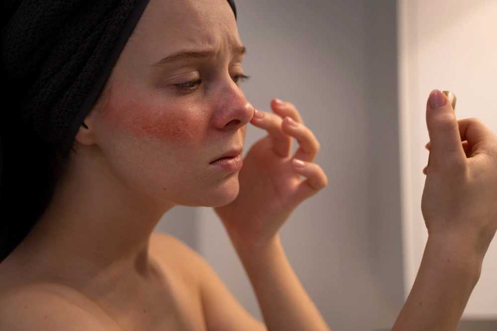 Athena Laser rougeur de peau